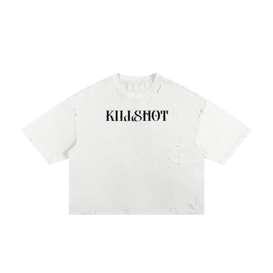 Classic Frayed Boxy Tee